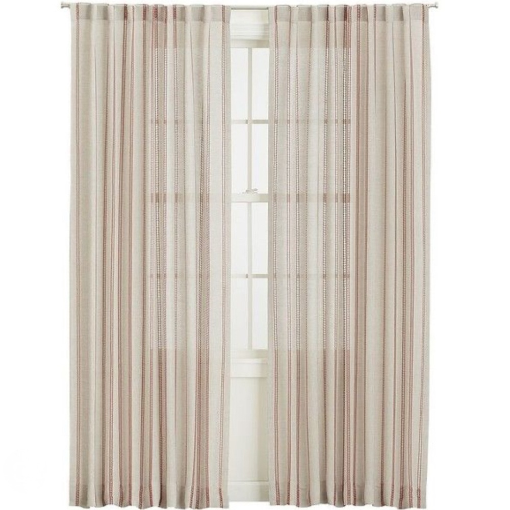 Crate and Barrel 4 Curtain Panels